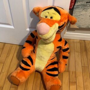 Plush Orange Pooh Tigger Stuffed Animal - Soft Kids Toy